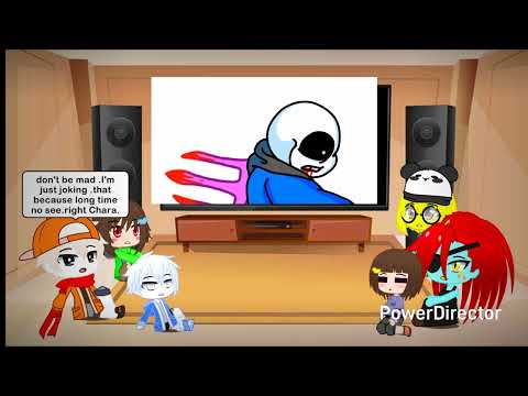Undertale react to Dust!Sana vs Time Parodox
