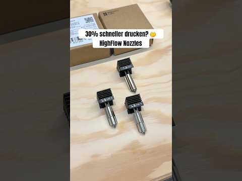 30% faster printing with HighFlow Nozzles?! ? Bambu Lab H2D