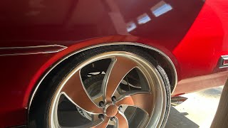 Fixing The Leak In My AIR SHOCKS| 1984 Pontiac Grand Prix On ROSE GOLD 24s ‼️ Pontiac Grand Prix Gtp Rims Leaking Air