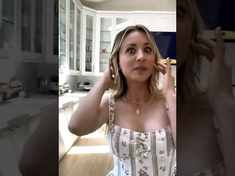 Seductive Kaley Cuoco 