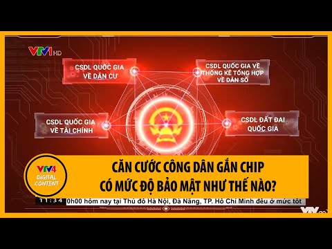 Video Căn cước công dân gắn chip có mức độ bảo mật như thế... - youtube