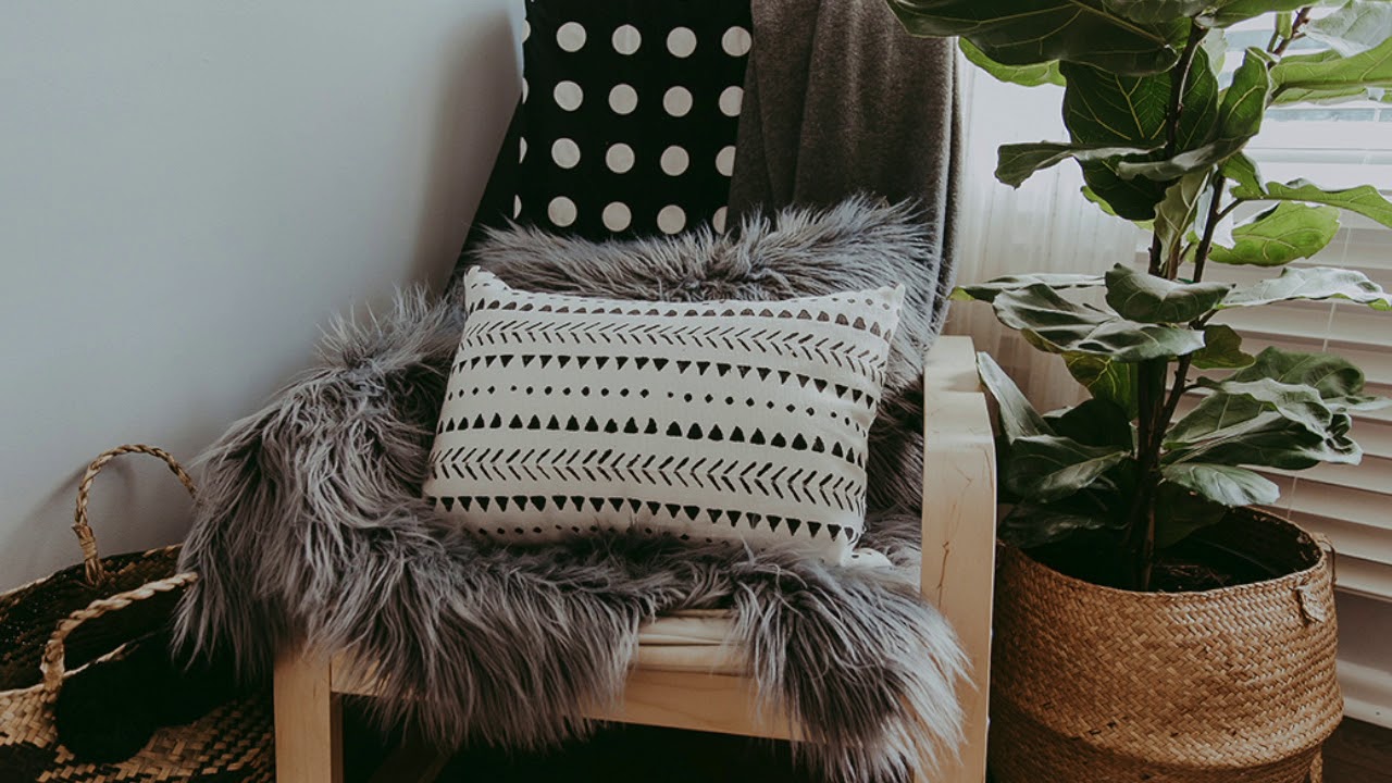 Mudcloth Throw Pillow Cover by Ardor & Curio