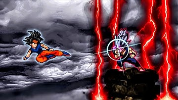Goku TP V3.5 OP (all form) VS Monarch Gohan Beast OP in Jump Force Mugen