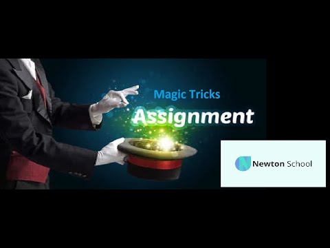 Newton School Magic Trick Number Assignment in java (DSA)