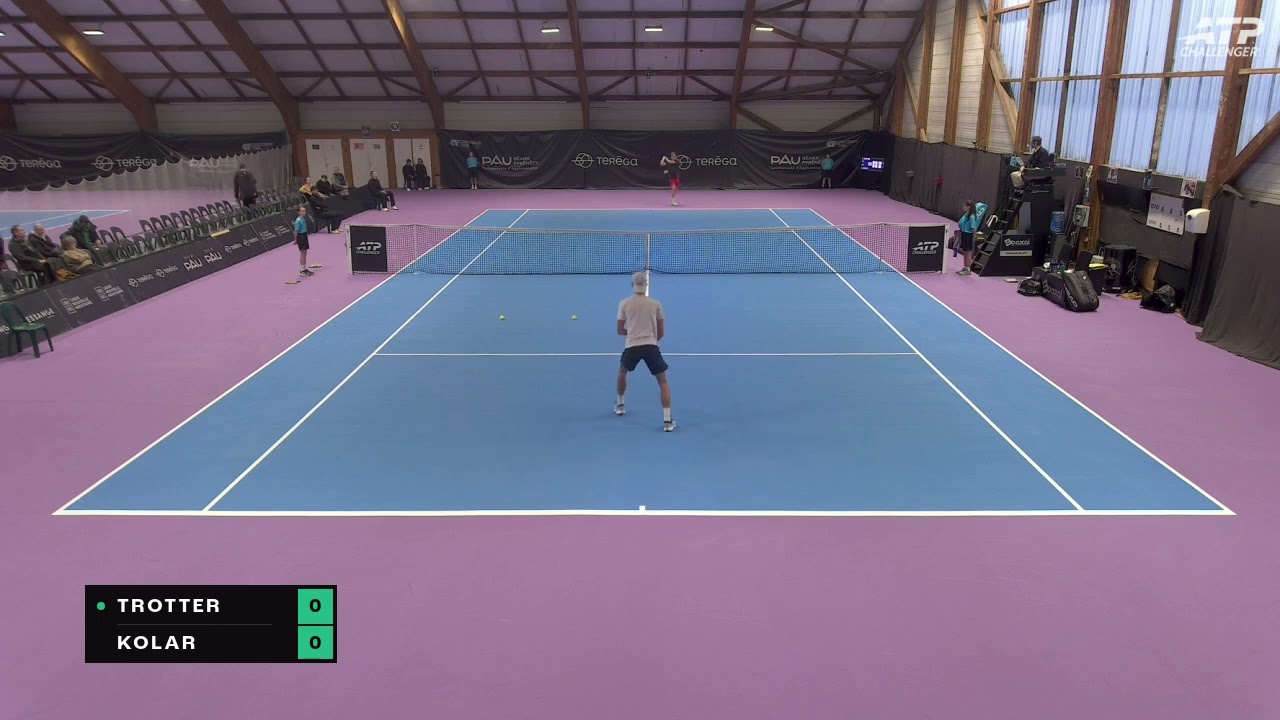 James Kent Trotter (JPN) vs Zdenek Kolar (CZE) | 2026 Pau R32