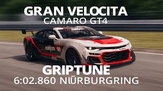 Gran Velocita Camaro GT4 | Grip Tune + 6:02.860 Nürburgring Lap screenshot 5