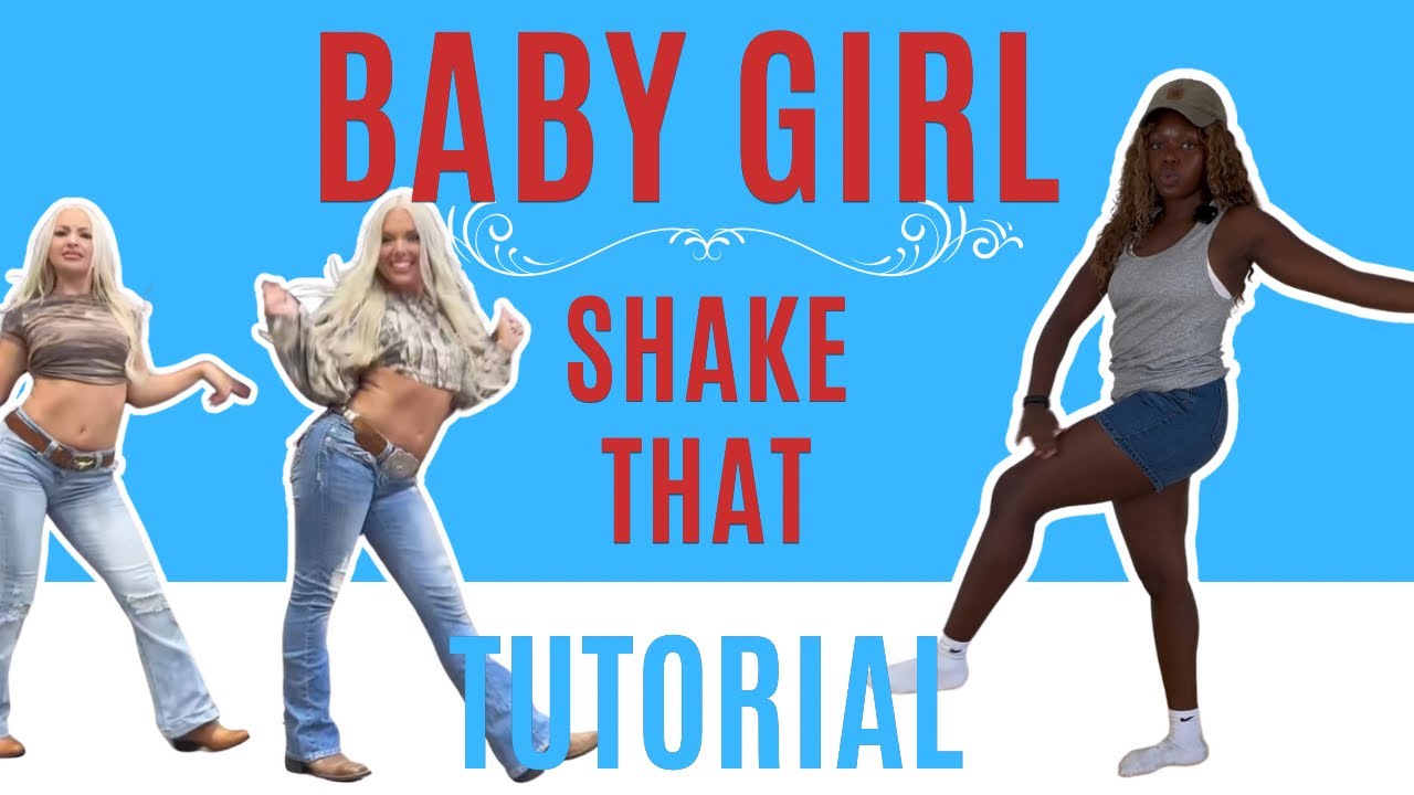 Baby Girl Shake That* EASY DANCE TUTORIAL (beginner friendly) 