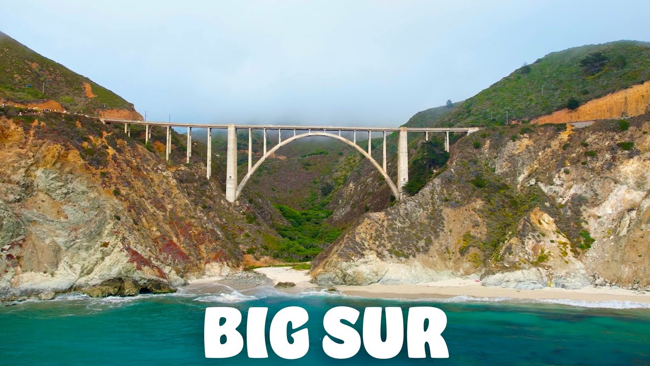 BIG SUR, CALIFORNIA - by drone [4K]