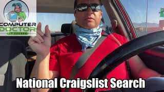 National Search on Craigslist - Free - No Software