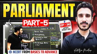 Parliament (Part 5) Explained for Beginners | Complete Indian Polity NCERT | UPSC | By Aditya Pratap