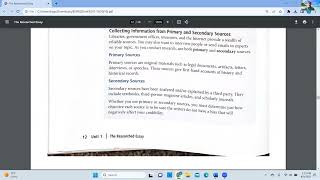 EMLS B50 Primary and Secondary Sources (pgs. 12-13)