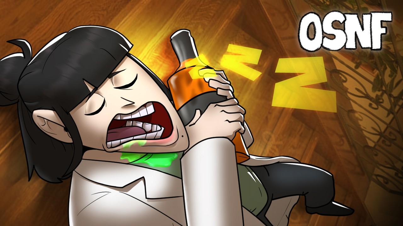 Liz Dormindo na ESCADA (ANIMAÇÃO) - Ordem Paranormal O Segredo Na Floresta