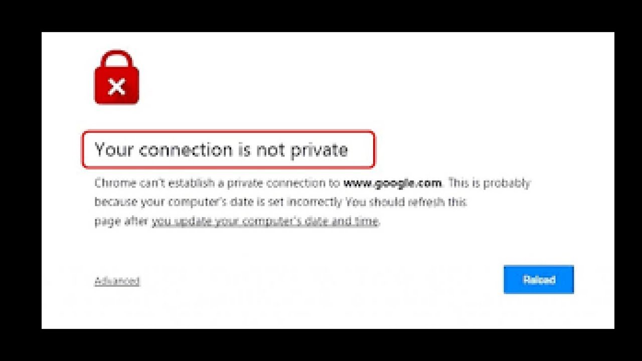 How To Solve Your connection is not private problem| Sloved