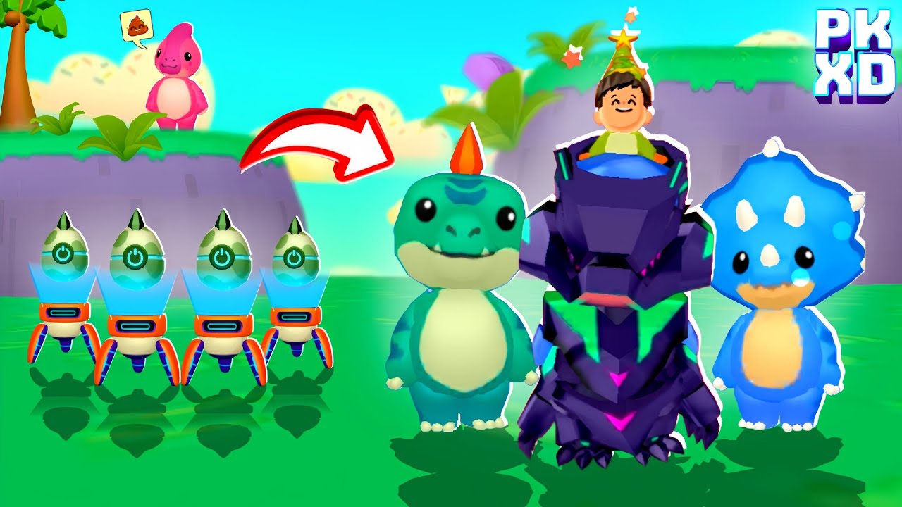 Making my Dino Pets Ridable in PK XD! 🦖🐾 - YouTube