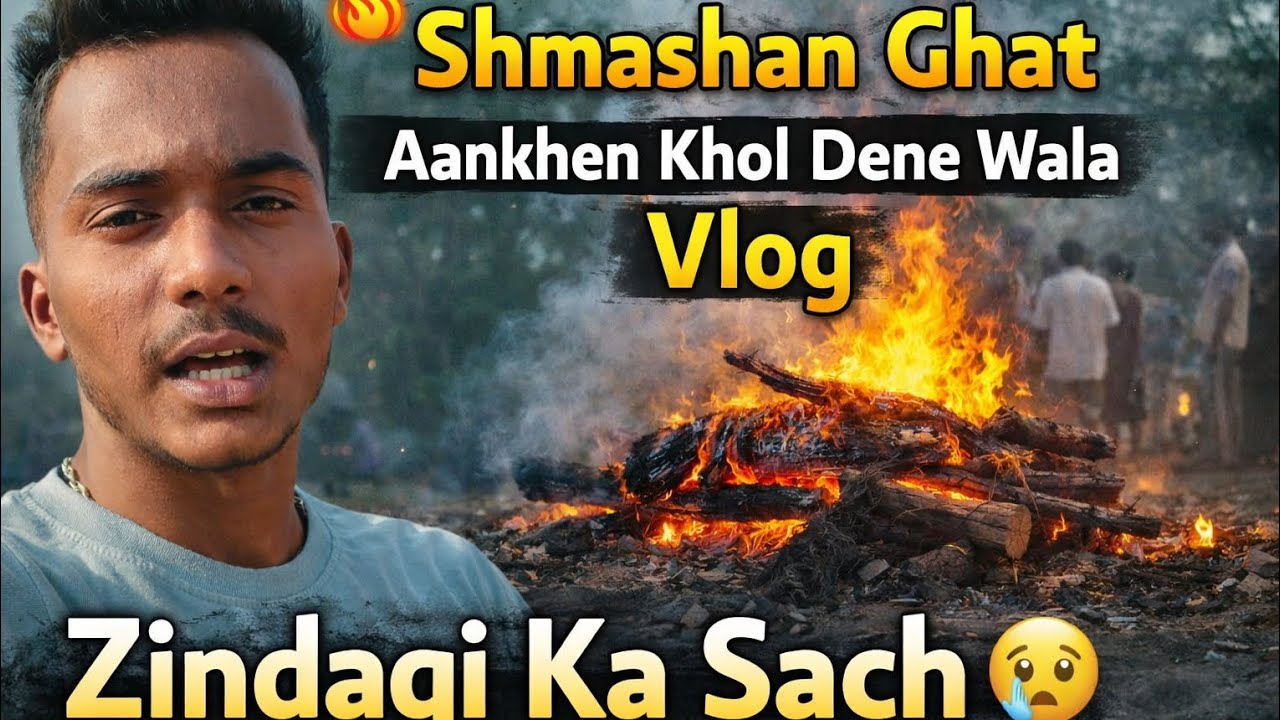 Shmashan#ghat#zindagi#ka#sach🥺😭full#vlog❤️🥺