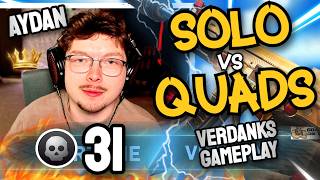 *NEW* WARZONE Aydan Drops 31 Kills SOLO vs QUADS Verdanks Gameplay!