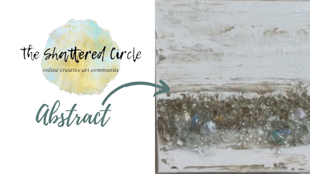 Abstract (Glass & Resin Art Tutorial)