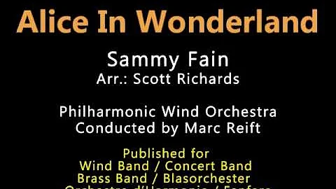 Marc Reift - Alice In Wonderland (Sammy Fain, Arr....