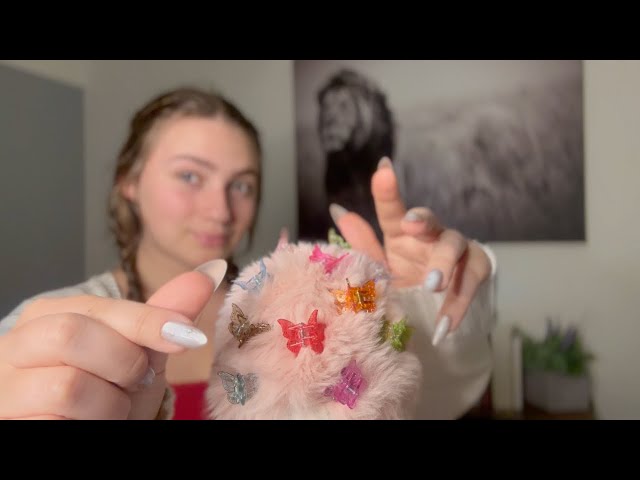 BUGS ASMR 🪲💚 (plucking, mic brushing, and mouth sounds)