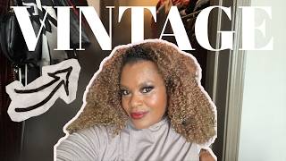 I Didn't Expect to Find This...Vintage thrift Try-on Haul