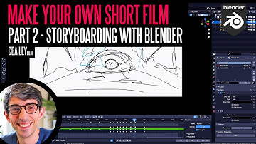 How to Storyboard with Blender & Grease Pencil!  [Make Your Own Short Film Part 2]