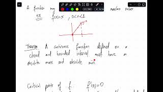 Calculus Derivatives: Absolute and Local Extrema