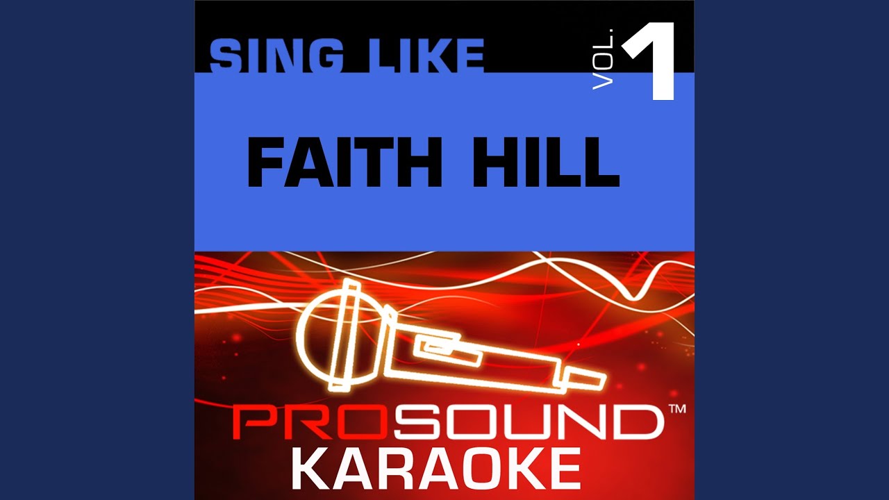 It Matters To Me (Karaoke with Background Vocals) (In the Style of Faith Hill) It Matters To Me (Karaoke with Background Vocals) (In the Style of Faith Hill)