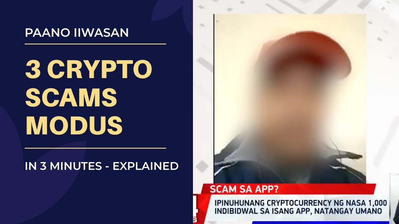 Kung alam nya to, dapat naiwasan ng mga lalaking naloko ng mahigit $8000 sa Crypto Scam