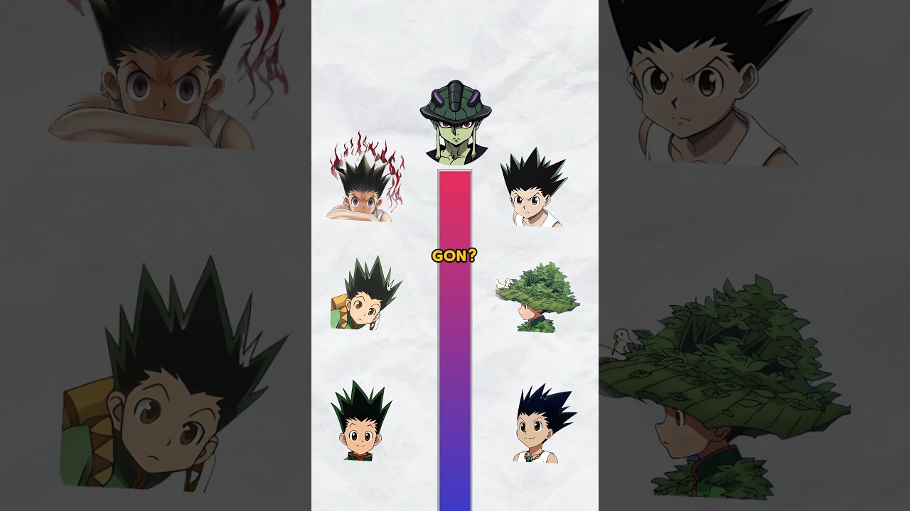 CAN MERUEM DEFEAT EVERY VERSION OF GON ? #anime #hxh #hunterxhunter #gon