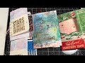 5. How to put together the Junk Journal Christmas Card