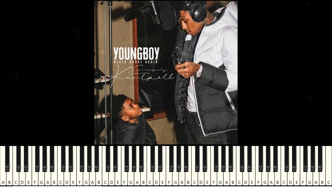 Life Support piano - NBA YoungBoy 