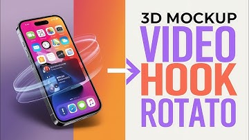 3D Mockup se Video Hook:- Rotato .App