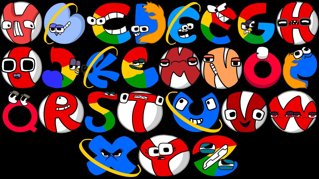 Alphabet Reverse toy (All Letter..) BUT THEY ALL BROWSERS - YouTube
