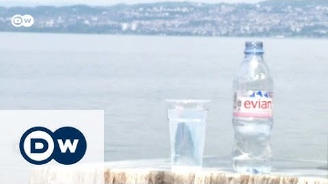 World famous water in Evian, France | Euromaxx