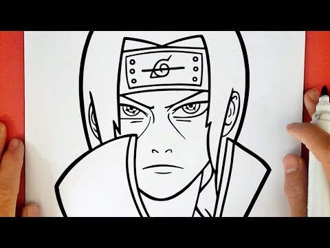 HOW TO DRAW ITACHI UCHIHA
