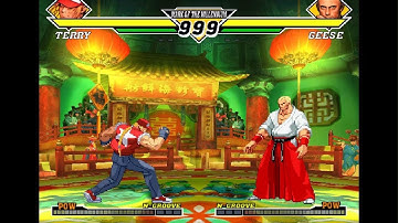 Terry Bogard vs. Geese Howard - CVS2
