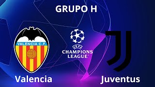 Valencia vs Juventus UEFA Champions League | Grupo H