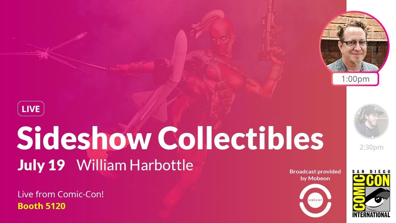 Live from Comic-Con 2019: Sideshow Collectibles - William Harbottle
