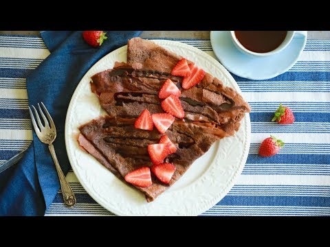 Easy Chocolate Crepes - Gemma's Bigger Bolder Baking