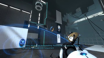 Portal 2 anti-gravity glitch