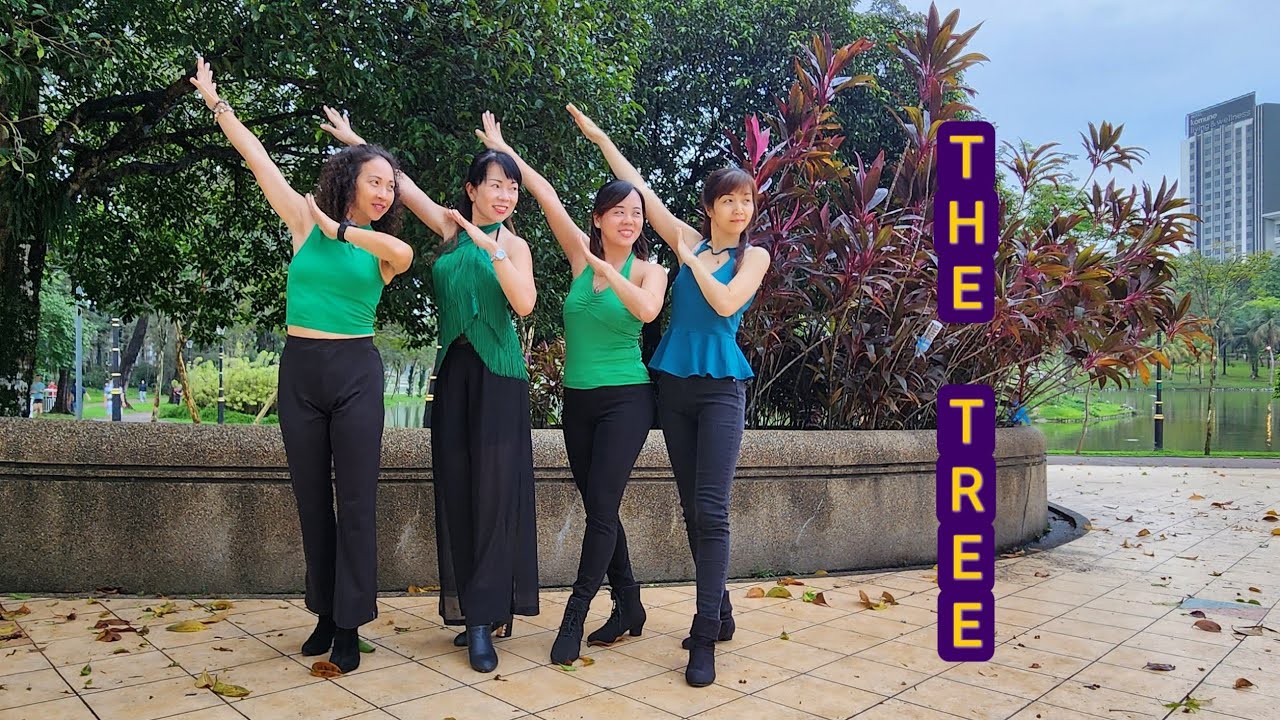 The Tree line dance (Tutorial) 13/12/23 - YouTube