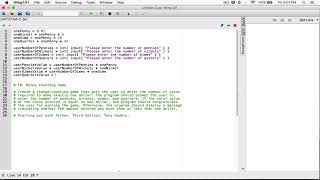 3.10. Money Counting Game - Python screenshot 4