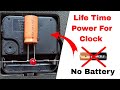 No Battery Needed..This Device Can Run Any Clock Lifetime