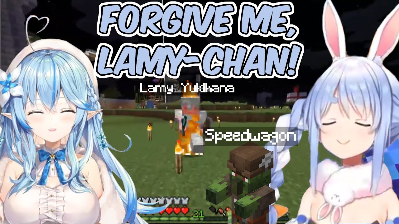 Pekora Kills Lamy In Order To Protect Her Beloved Zombie, Speedwagon