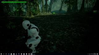 Phase 2: Root Motion Controller Test and our procedural landscape and foliage culling system