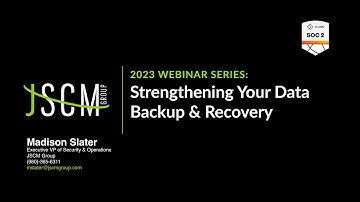 Webinar Series 2023: Strengthening Your Data Backup & Recovery