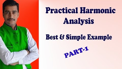 VTU Engineering maths 3 Practical harmonic analysis example (PART-1)