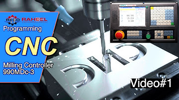 CNC Basic Concept || CNC Milling Programming Course ||990MDc-3 Controller (video#1)