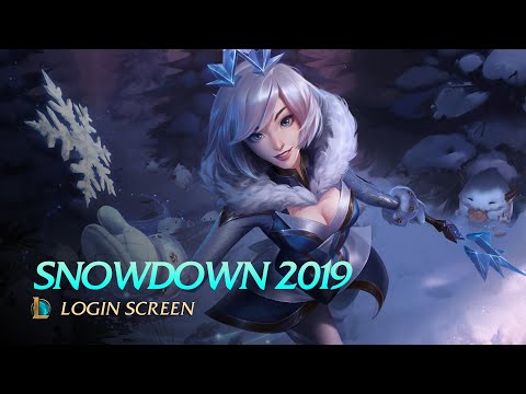 Snowdown 2019 - Login Screen [fanmade]