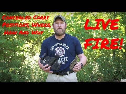 Concealed Carry Positions, Where To Carry And Why – LIVE FIRE